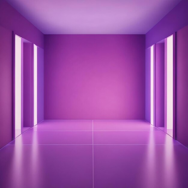 Studio background concept abstract empty light gradient purple studio room background for product