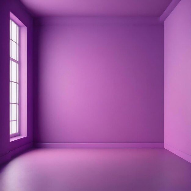 Studio background concept abstract empty light gradient purple studio room background for product