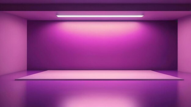 Studio background concept abstract empty light gradient purple studio room background for product