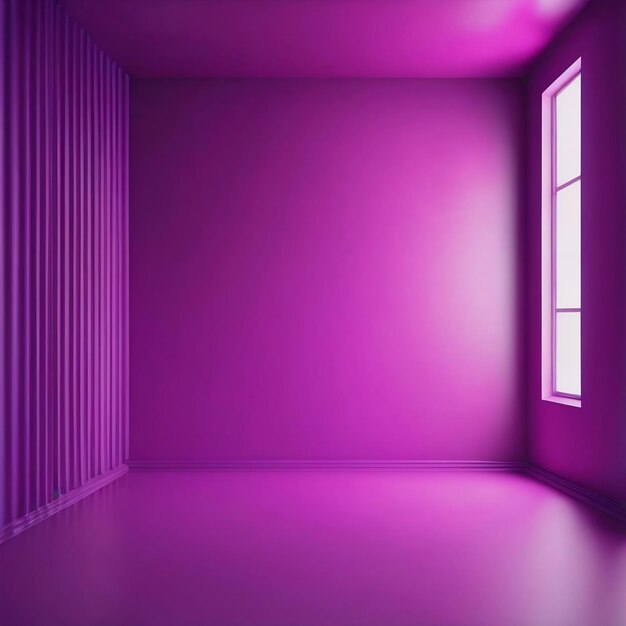 Studio background concept abstract empty light gradient purple studio room background for product