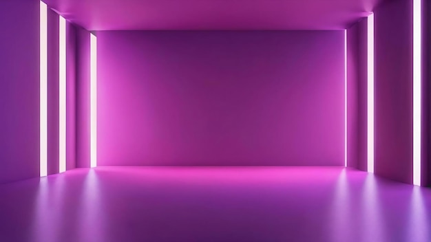 Studio background concept abstract empty light gradient purple studio room background for product