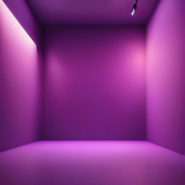 Studio background concept abstract empty light gradient purple studio room background for product