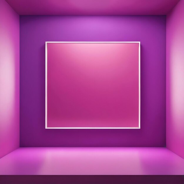 Studio background concept abstract empty light gradient purple studio room background for product