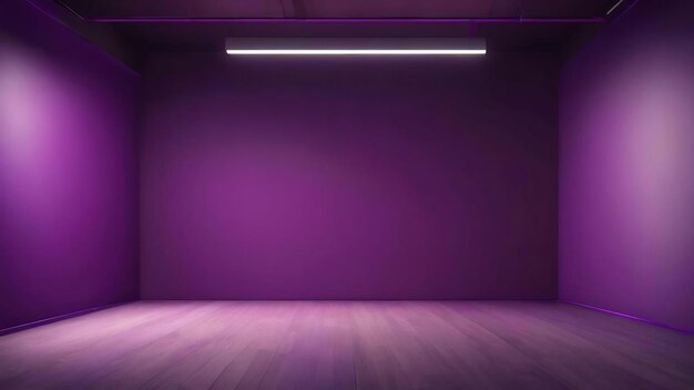 Studio background concept dark gradient purple studio room background for product