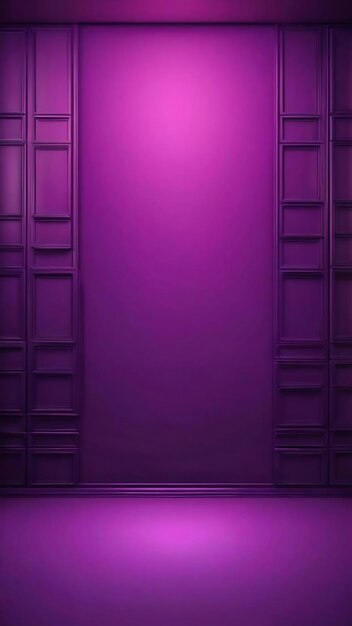 Studio background concept dark gradient purple studio room background for product