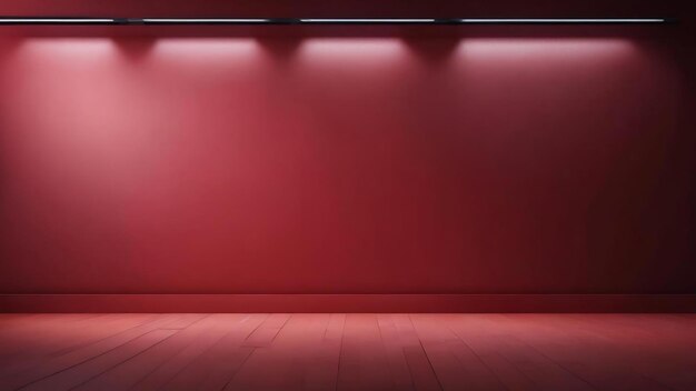 Studio background dark red gradient