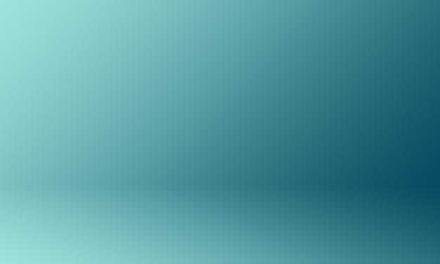 Studio background gradient blue