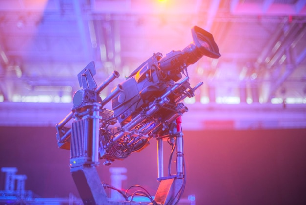 Studio camera at the concert