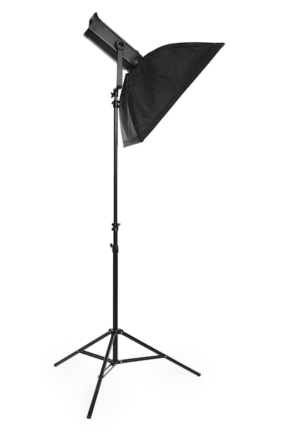 Studio lighting isolated on white