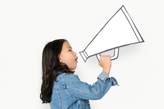 Foto studio mensen schieten portret geïsoleerd