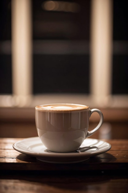 Studio Photo of the Cup of Coffee