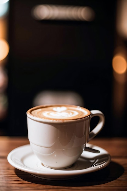 Studio Photo of the Cup of Coffee