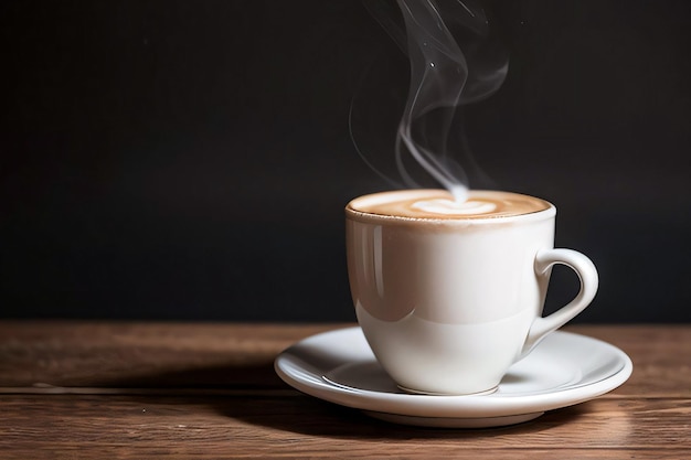 Studio Photo of the Cup of Coffee