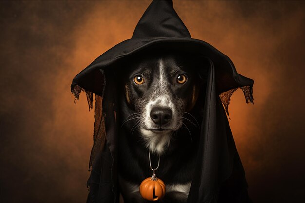 studio portret hond