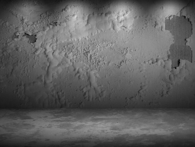 Studio room background with concrete wall