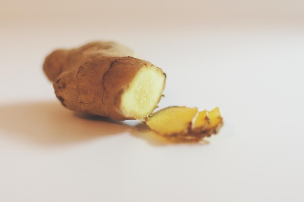 studio shot of brown vegetable