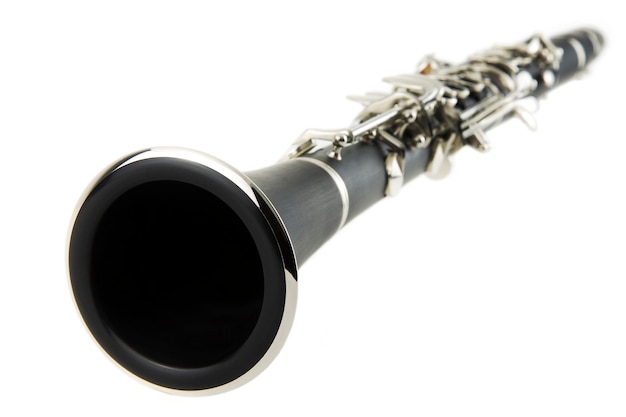 Photo studio shot of clarinet