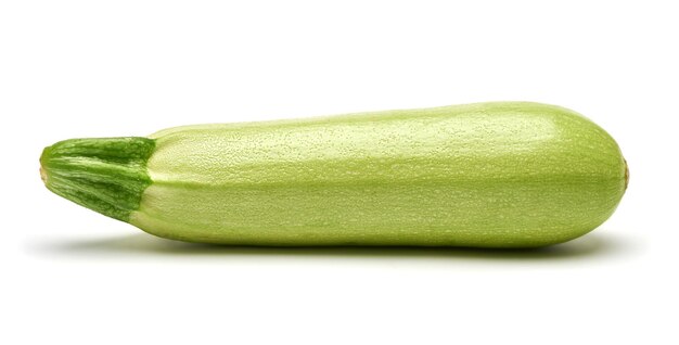 Studio shot van courgette merg geïsoleerd op een witte achtergrond