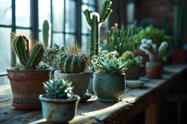 Studio Still Life Capturing Cactus Beauty