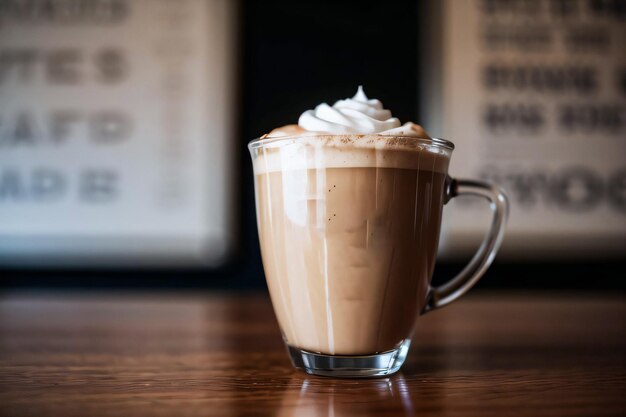 Foto studiofoto van het kopje koffie