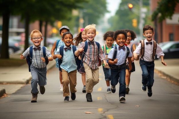 Study Buddies Unite School Start Celebration Terug naar school