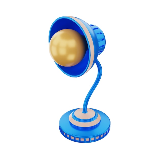 Study Lamp 3D Icon