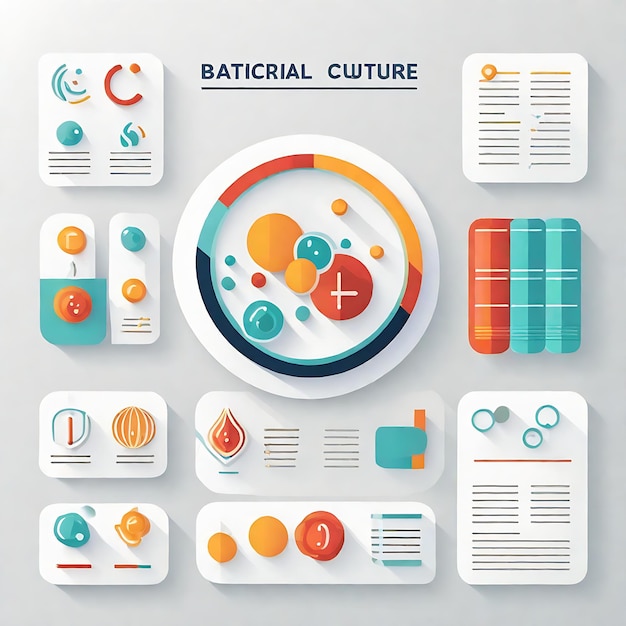 Photo studying bacterial cultures