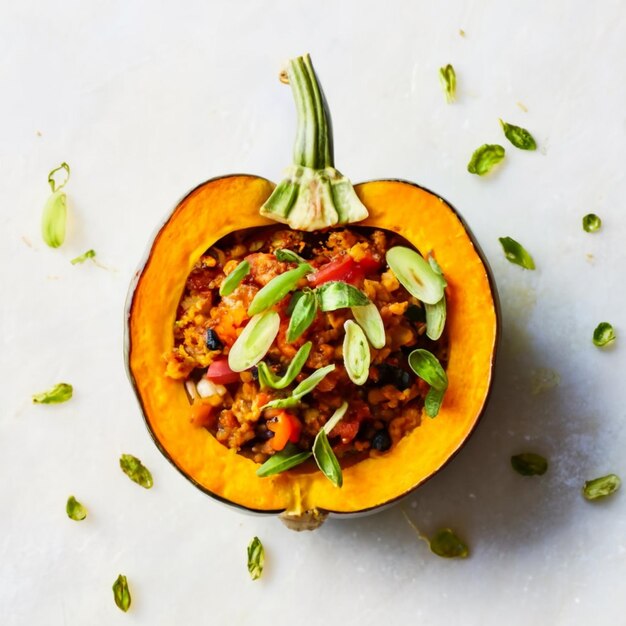 Stuffed Acorn Squash