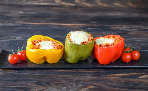 Stuffed bell peppers