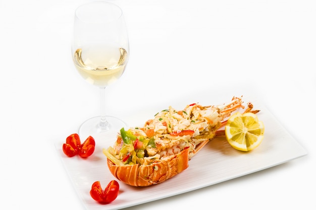 stuffed lobster appetizer