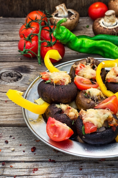 Stuffed mushrooms