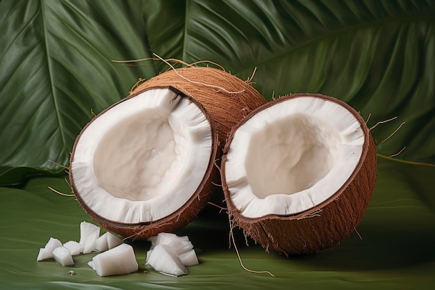 Stukje kokosnoot