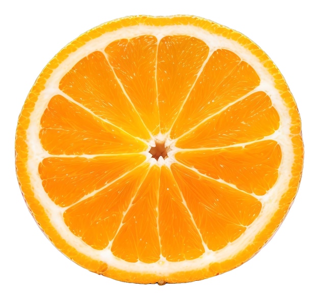 stukje sinaasappel op een doorzichtige achtergrond png