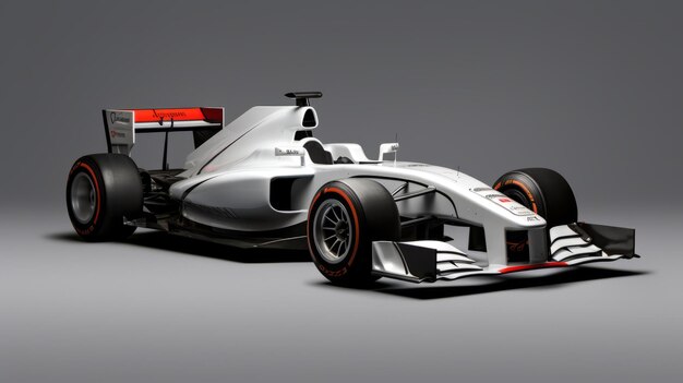 Stunning 2015 F1 Car Pictures Dark White Light Silver Vray