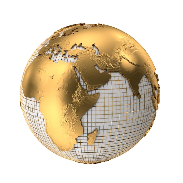 Stunning 3D Globe with Realistic Details Perfect World Map Representation HighQuality 3D Globes