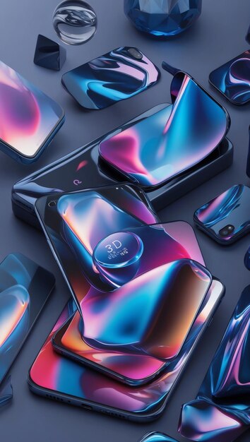 Stunning 3D Mobile Wallpaper Collection | Premium AI-generated image