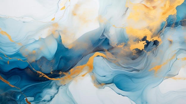 Stunning abstract background watercolor stains in the style of marble geode