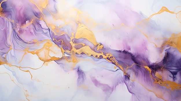 Stunning abstract background watercolor stains in the style of marble geode