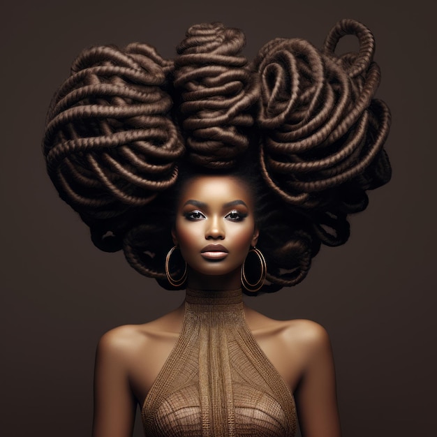 Photo stunning afro hairstyles plaits braids and cornrows