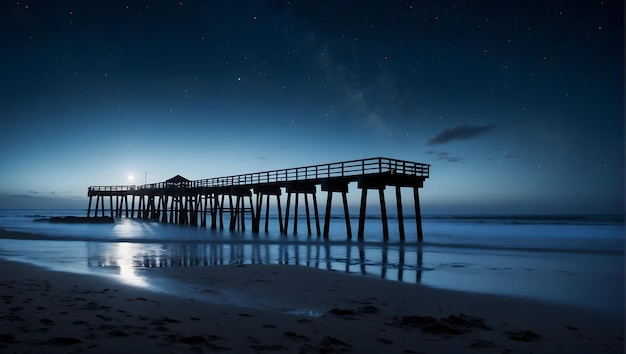 a stunning beach scene bathed in the soft glow of moon 3 236553af9e274757aa00e4cc3881df7ejpg