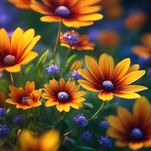 Stunning beauty of wild flowers beauty colors of wild flowers