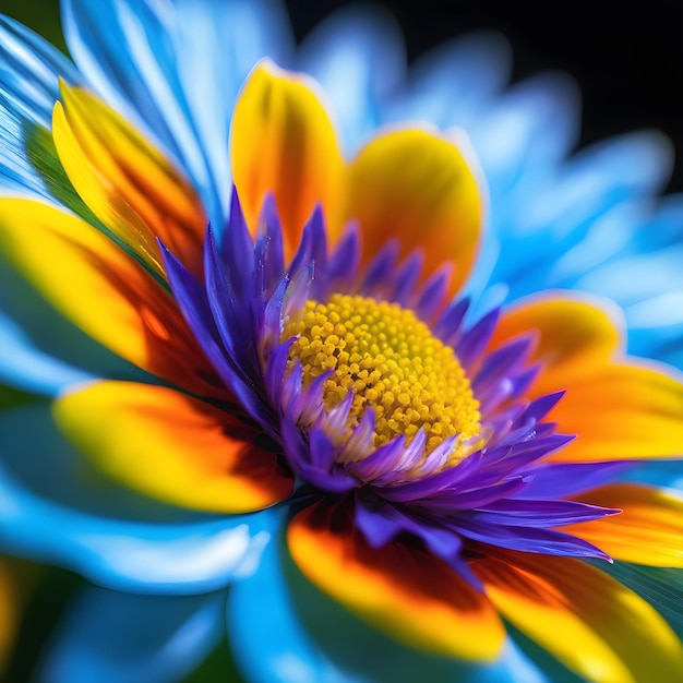 Foto splendida bellezza dei fiori selvatici colori di bellezza dei fiori selvatici