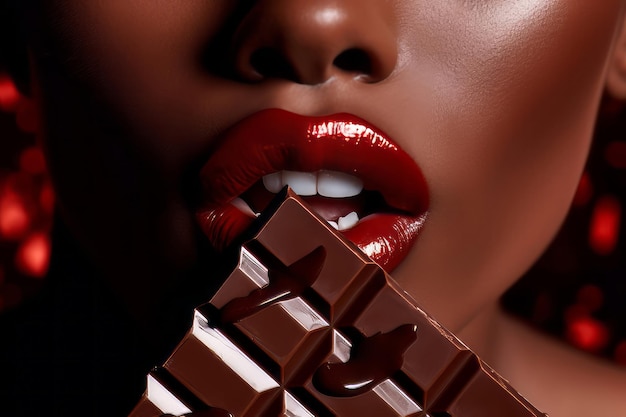 Stunning catalogue of delicious chocolate photos to use as background