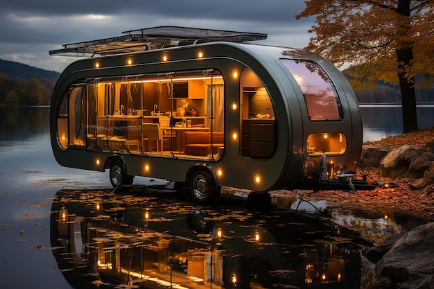 Foto stunning_compact_travel_home_on_wheels