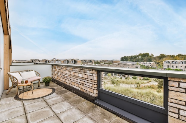 Stunning design of a gorgeous balcony