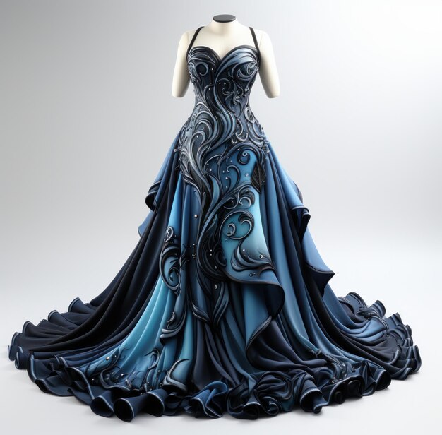 Premium AI Image | stunning dress