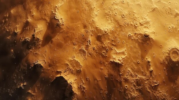 Foto impressionanti riprese di droni della superficie di marte testimoniano la maestà del terreno marziano