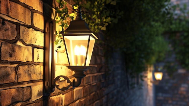 Stunning evening wall sconce