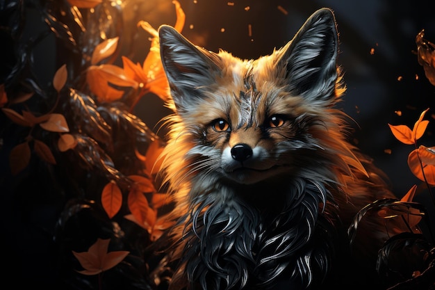 stunning fox