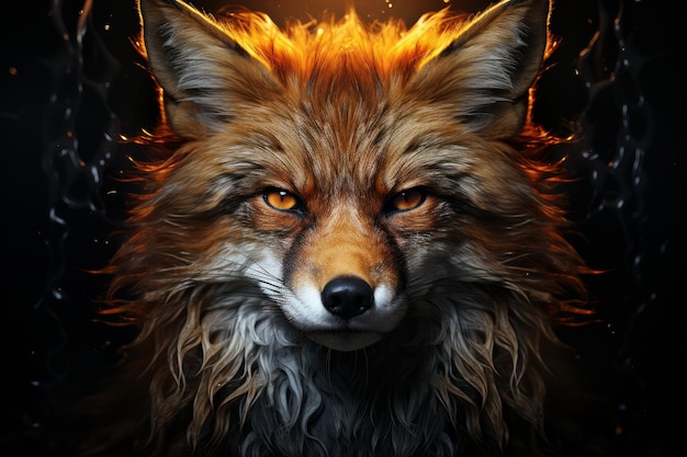 stunning fox